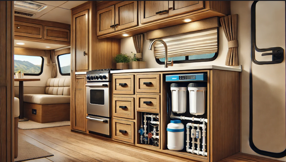 Water filter location in 91 newnan mountainaire